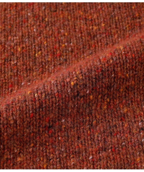 SIPULI ニット セーター Low Gauge Nep Knit アシンメトリー
