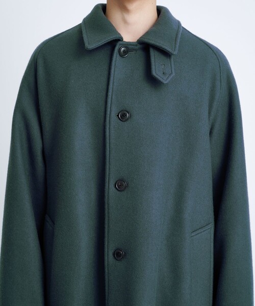 URU（ウル） チェスターコート コート STUDIOUS別注 WOOL MELTON