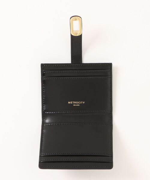 [METROCITY] カード ミニ 財布 METROCITY 財布 「メトロシティ」牛革 二つ折りカード財布