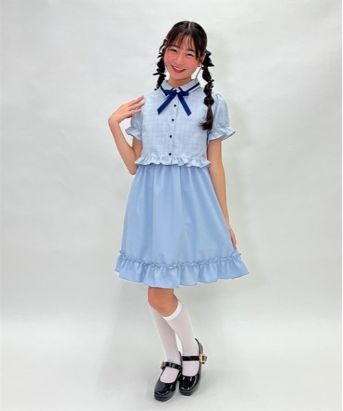 ワンピース アンサンブル2WAYワンピ キッズ : 81815186 : ZOZOTOWN  