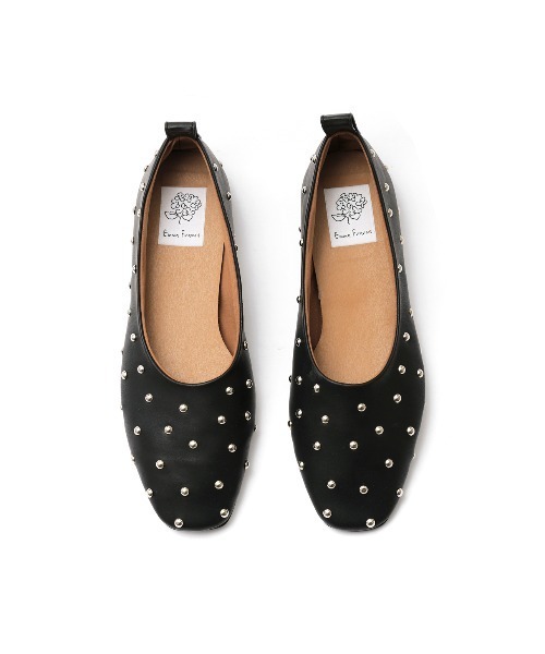 パンプス フラット スタッズパンプス : ZOZOTOWN Yahoo!店