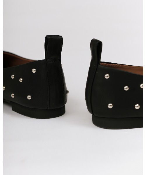 パンプス フラット スタッズパンプス : ZOZOTOWN Yahoo!店 - 通販