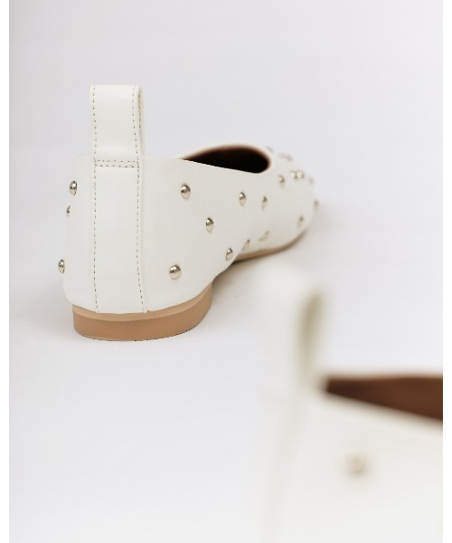 パンプス フラット スタッズパンプス : ZOZOTOWN Yahoo!店 - 通販