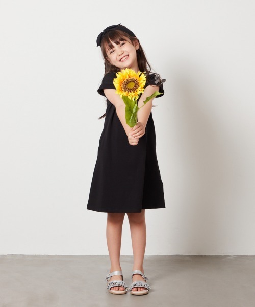 a.v.v ワンピース 「140-150」アシメショルダーレースアップ