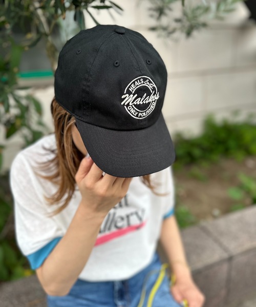 mi via loca キャップ 帽子 「newhattan」刺繍ロゴCAP・CIAO