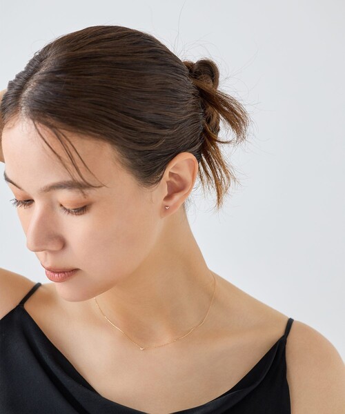 ete（エテ） ピアス K18YG ダイヤモンド ピアス レディース : ZOZOTOWN