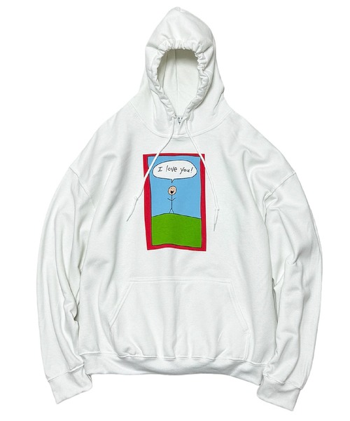 LABRAT（ラブラット） パーカー 'I love you' Hoodie メンズ