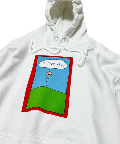 LABRAT（ラブラット） パーカー 'I love you' Hoodie メンズ