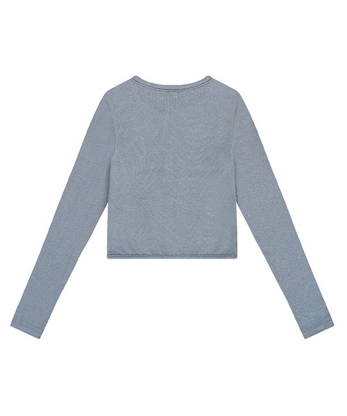カーディガン A'GEM/9 × .kom 「muah muah/ムーアムーア」 JACQUARD KNIT ZIPUP CARDIGAN/ジャガード A'GEM/9 × .kom『muah muah/ムーアムーア』SLIM FIT KNIT ZIPUP