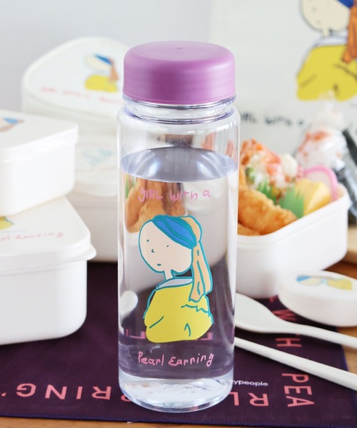 LAKOLE（ラコレ） 水筒 「世界の名作」クリアボトル500ml / 137847