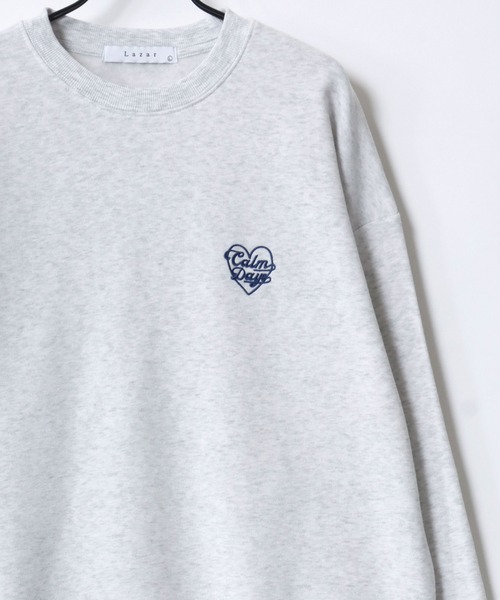 GOTTHARDトレーナー（Lサイズ）1枚 Lazar トレーナー スウェット 別注 Heart Embroidery Sweat