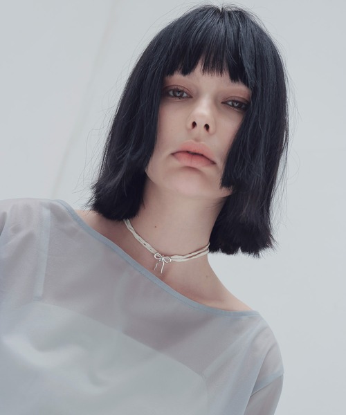ネックレス Kara Yoo / MAISIE RAW SILK NECKLACE(リボンモチーフネックレス) レディース