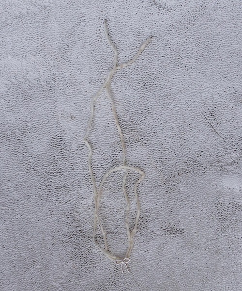 ネックレス Kara Yoo / MAISIE RAW SILK NECKLACE(リボンモチーフネックレス) レディース