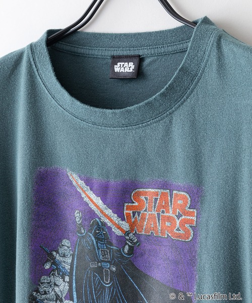 STAR WARS tシャツ 「STARWARS/スターウォーズ」パウダー