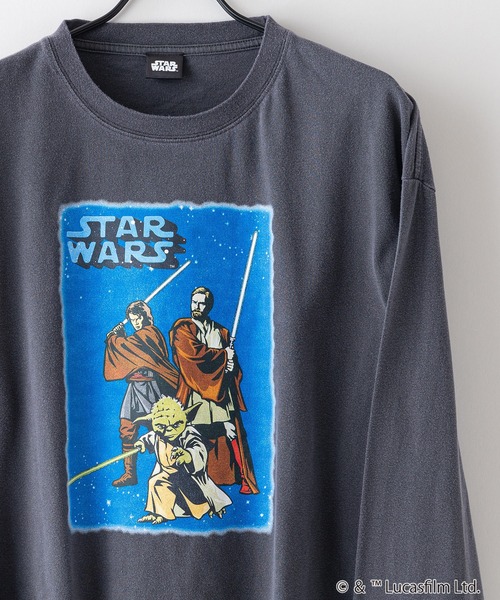 STAR WARS tシャツ 「STARWARS/スターウォーズ」パウダー
