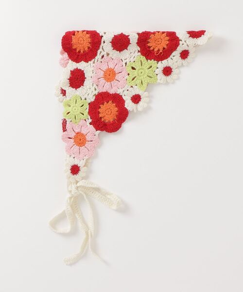 ヘアバンド 「HIKA」花柄カギ編みバブーシュカ : ZOZOTOWN Yahoo!店