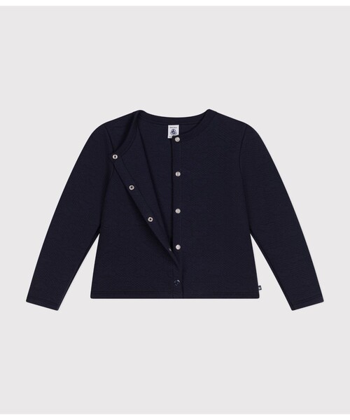 PETIT BATEAU（プチバトー） カーディガン チュビックキルティング
