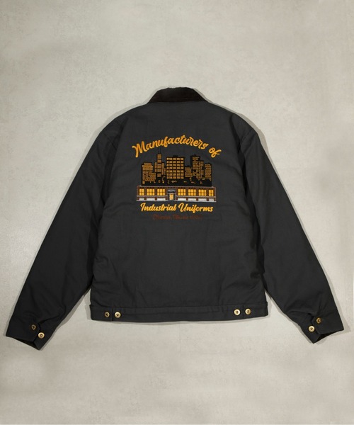 UNIVERSAL OVERALL 中綿ジャケット　黒 UNIVERSAL OVERALL 中綿ジャケット 黒