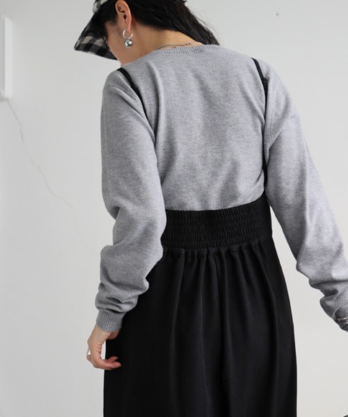 antiqua サロペット オーバーオール ラウンドカットサロペット
