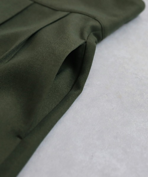 【新品】antiqua ラウンドカットサロペット　Plusサイズ antiqua サロペット オーバーオール ラウンドカットサロペット