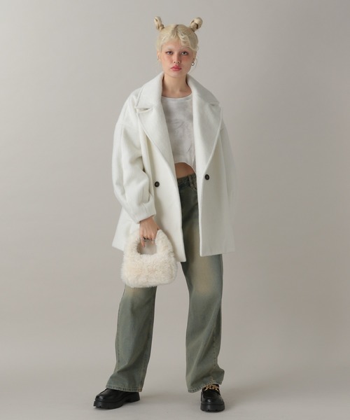 FOREVER21 コート チェスターコート 「2024FW」アソートシャギーミディ 