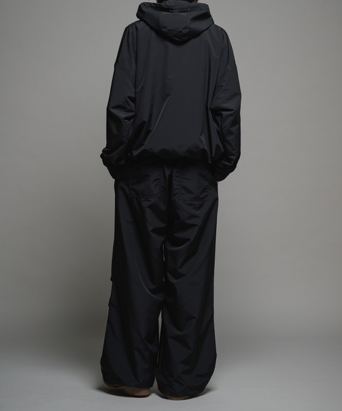 casper john ギミックマウンテンパーカー　xs ブラック CASPER JOHN（キャスパージョン）の「Gimmick mountain parka