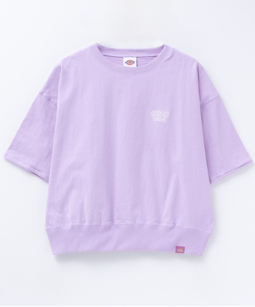 Dickies（ディッキーズ） tシャツ 配色ステッチ5分丈袖Tシャツ