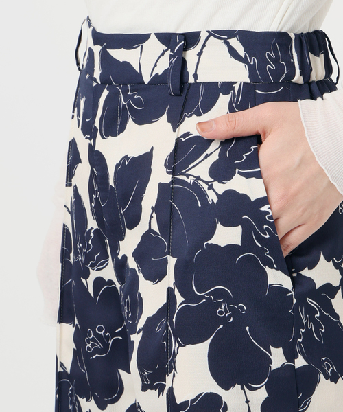 IENA パンツ ラインフラワー レディース : ZOZOTOWN Yahoo!店