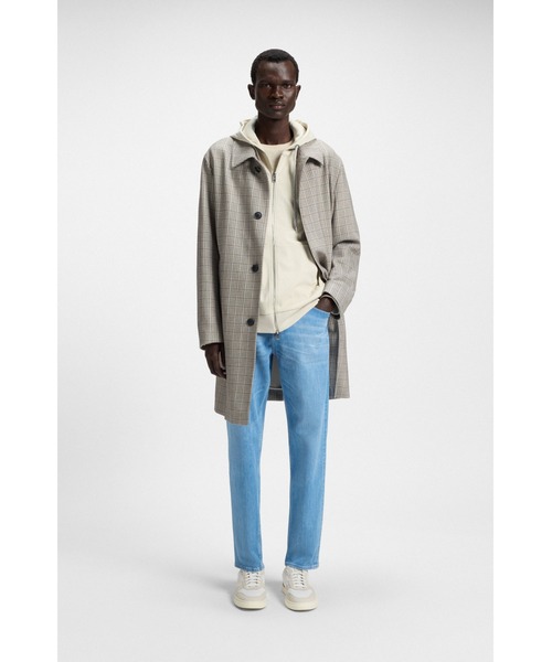 BOSS（HUGO BOSS） トレーナー スウェット コットンブレンド ジップ 