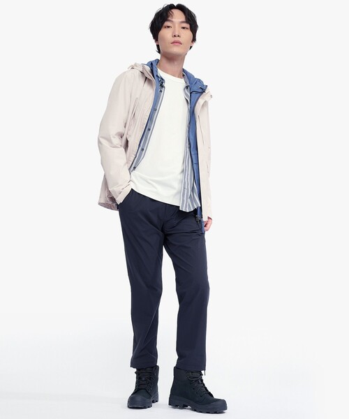 マウンテンパーカー ウインドブレーカー  防水 防風 透湿 GORE-TEX ゴアテックス ジップアップフーデッドジャケット /マウンテンパーカー フ | AIGLE | 15