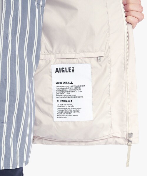 マウンテンパーカー ウインドブレーカー  防水 防風 透湿 GORE-TEX ゴアテックス ジップアップフーデッドジャケット /マウンテンパーカー フ | AIGLE | 19