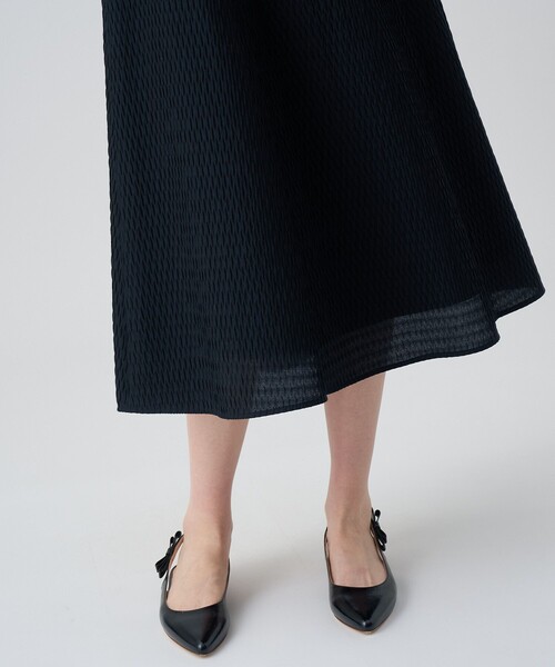 ANAYI（アナイ） スカート フクレジャガードフレア スカート