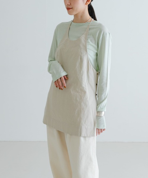 キャミソール HAKUJI　Cotton Linen weather camisole