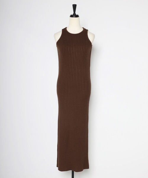 「Bonjour Sagan」 ニットワンピース FREE ライトベージュ レディース_画像3