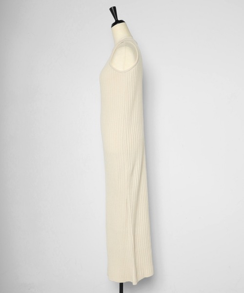 「Bonjour Sagan」 ニットワンピース FREE ライトベージュ レディース_画像5