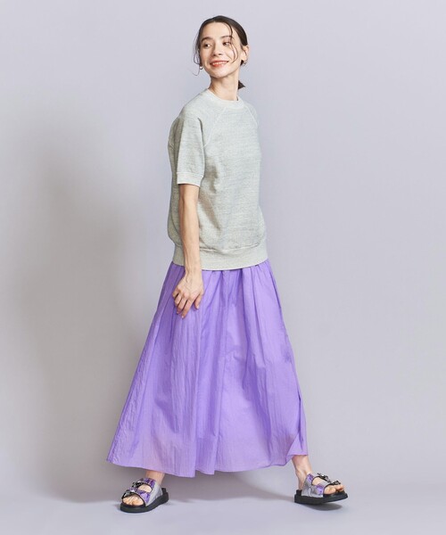 BEAUTY＆YOUTH UNITED ARROWS スカート 「WEB限定」ナイロン