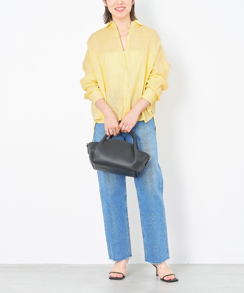 MICA&DEAL ブラウス シャツ リネンシャツ レディース : ZOZOTOWN