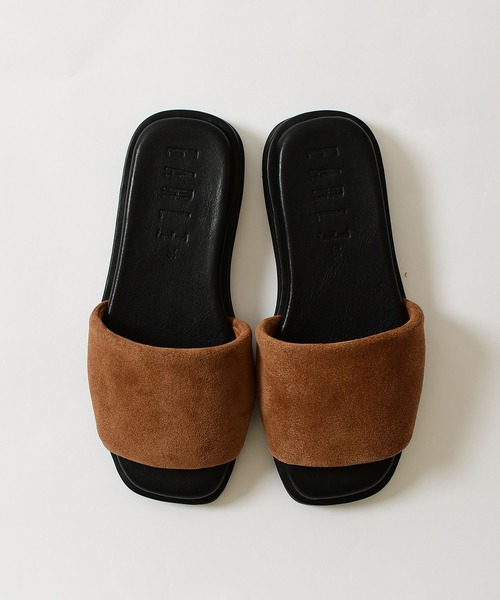 EARLE サンダル 「EARLE」Minimal band sandals レディース