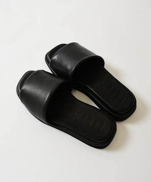 EARLE サンダル 「EARLE」Minimal band sandals レディース