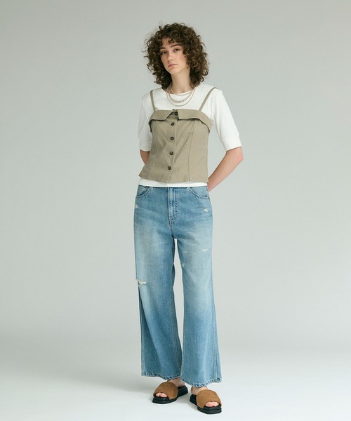 EARLE サンダル 「EARLE」Minimal band sandals レディース