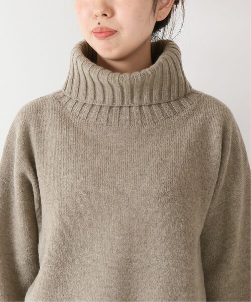 「Spick & Span」 タートルネックニット FREE ダークブラウン レディース_画像8
