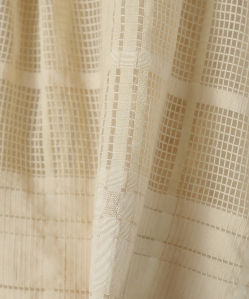 JOURNAL STANDARD relume ブラウス シャツ シアーチェックバンド