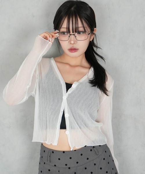 BARELY BLUE キャミソール 「 BARELY BLUE / ベアリーブルー 」 カップ