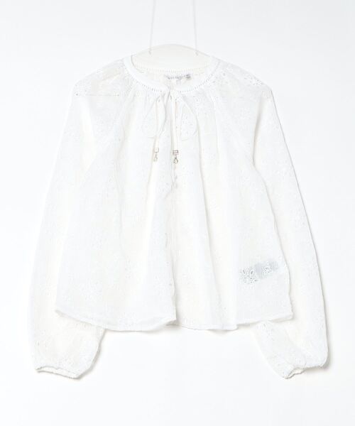 ブラウス シャツ LS Daniele Embro Top 長袖シャツ レディース レディース
