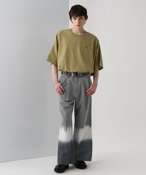 HARE 3ディメンションデニムパンツ SMALL ワイドパンツ SET UP対応】3ディメンションデニムパンツ(HARE)（デニムパンツ