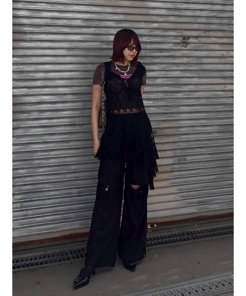 新品未使用タグ付☆SLY SLY L／W REMAKE STRAIGHT パンツ SLY | L／W REMAKE STRAIGHT パンツ (ストレート ) |SHEL'TTER