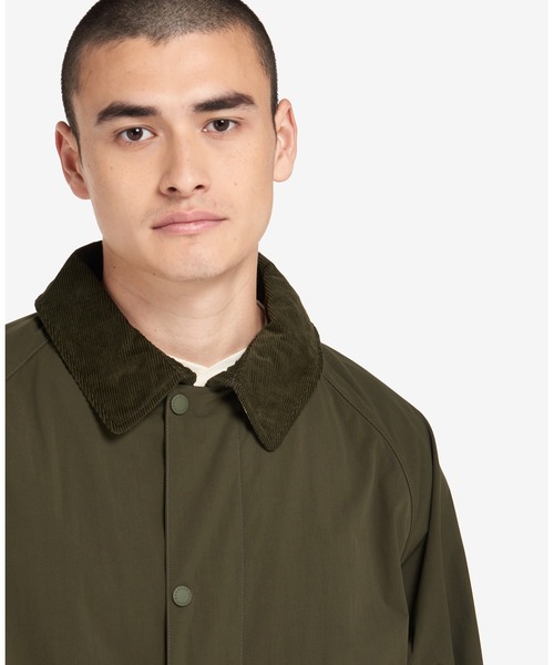 Barbour ステンカラーコート サイズ38 オリーブ Barbour 「Barbour」 ステンカラーコート M オリーブ メンズ