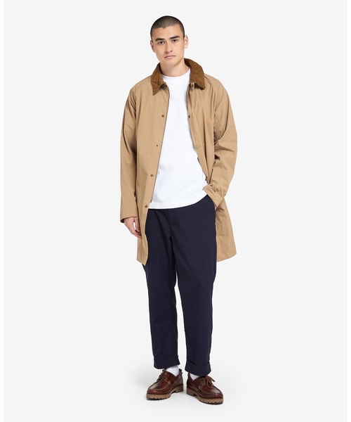 Barbour 「Barbour」 ステンカラーコート M オリーブ メンズ