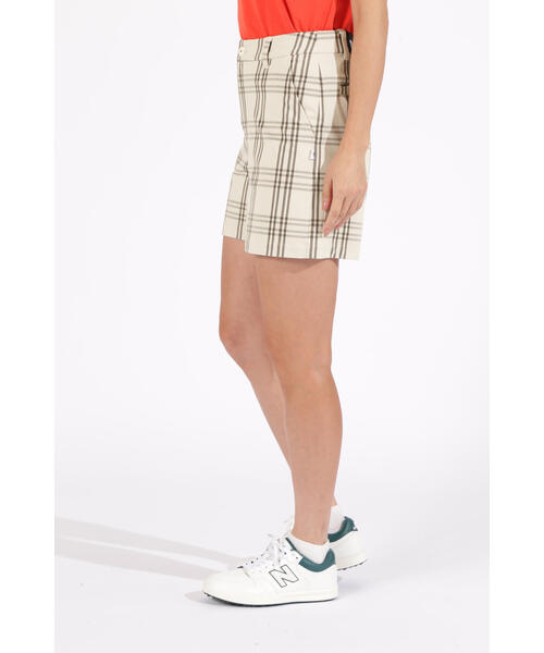 値下げCleveland Golf チェックキュロットスカート白/S Cleveland Golf ストレッチキュロットスカート 白/ S - ゴルフ