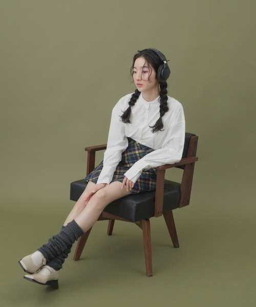 SINOON/長袖ブラウス/FREE/--/WHT chiffon tie blouse（シャツ/ブラウス）｜célon（セロン